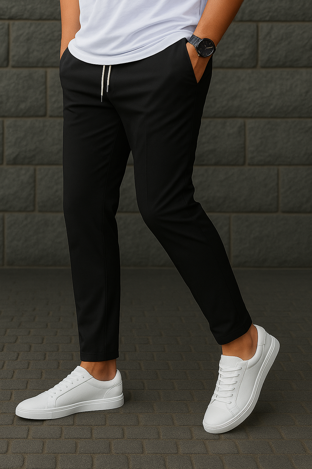 Viktor™ | Moderna stretchbyxor för män