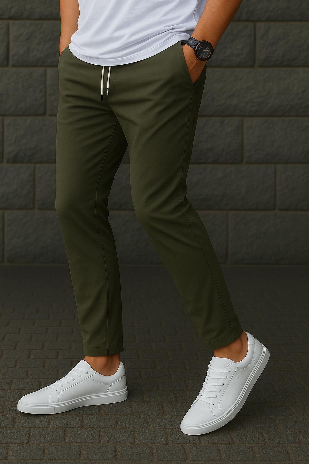 Viktor™ | Moderna stretchbyxor för män